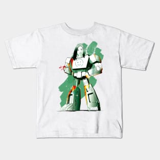 transformer girl Kids T-Shirt